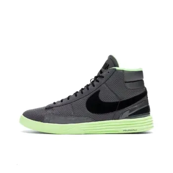 Nike Lunar Blazer 555029 Dark Grey/Black Flash Lime
