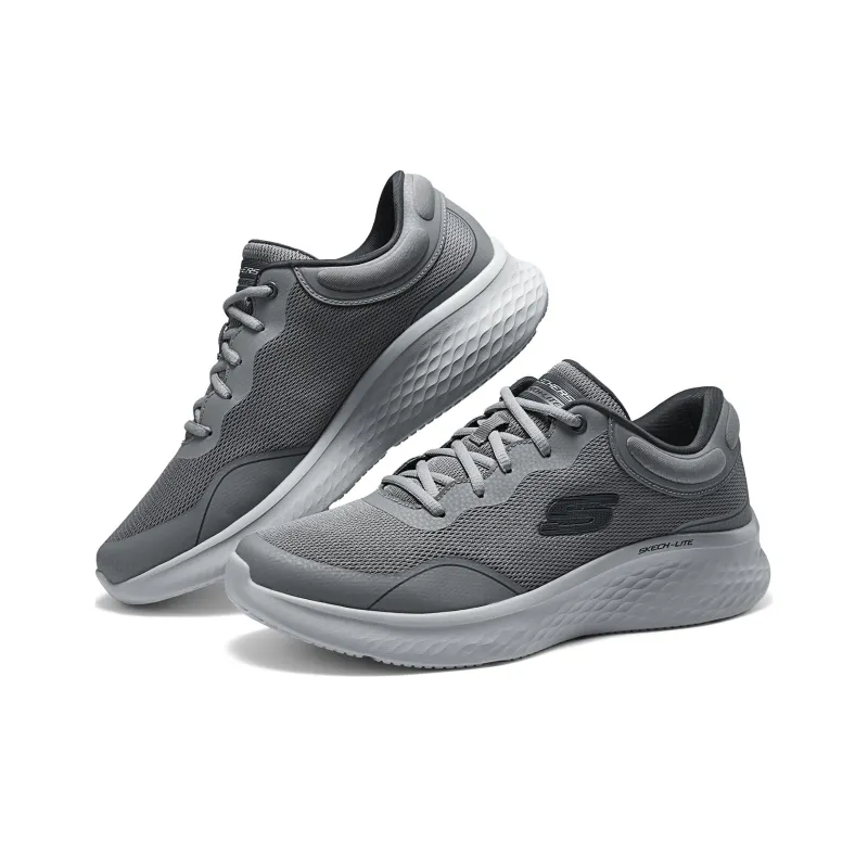 Skechers Flex Advantage 4.0 Cushioning Anti Slip And Wear Resistant Low Top Casual Shoes Men's Gray-3