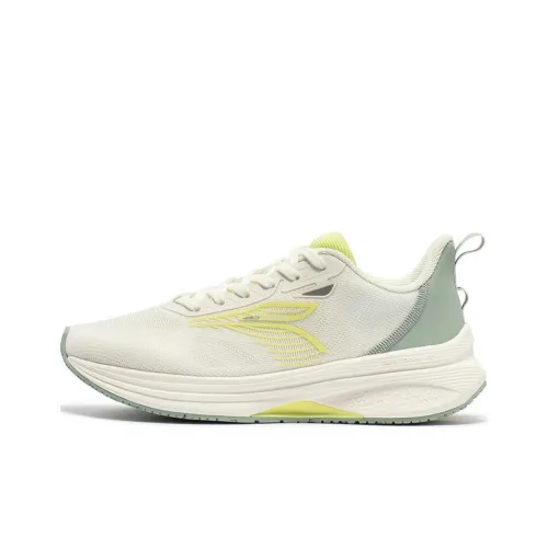 361° Titan Lite Running Shoes Women's Low-Top Feather White/Light Fruit Green