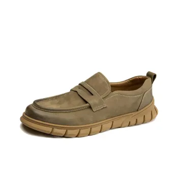 AOKANG Loafers Men's Olive Green
