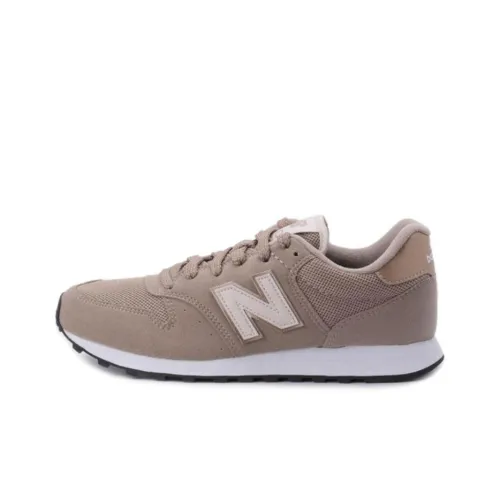 New Balance NB 500 Casual Shoes Women's Low-Top Dark Beige