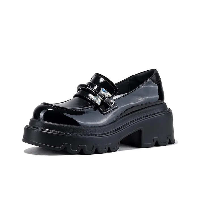 SELAIYA Loafers 6.5cm Women's Black-0