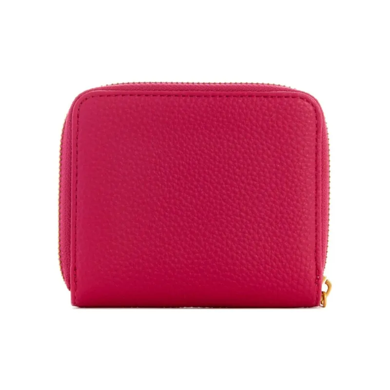 GUESS Artificial Leather Wallet Small Size Women's Fuchsia-1
