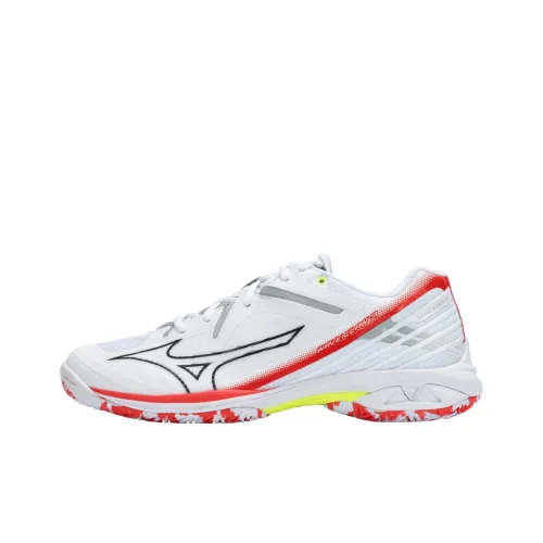 Mizuno Wave Claw 3 Wide 'White Radiant Red'