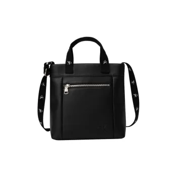 CALVIN KLEIN Synthetic Material One Shoulder Handbag Women's Space Black
