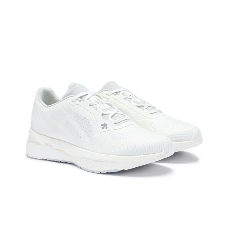 DESCENTE ENERZITE FLUID Cushioning Low Top Casual Running Shoes Men's White-3