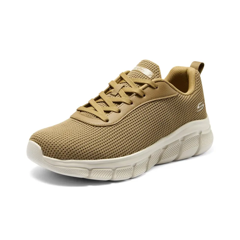 Skechers BOBS B FLEX Cushioning Breathable Low Top Casual Running Shoes Men's Chestnut-2