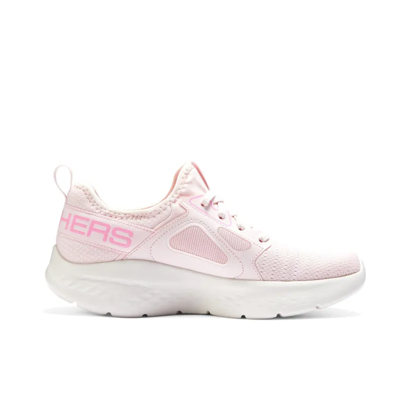 Skechers Go Run Lite Shock Absorbers Low Top Casual Running Shoes Women's Pink-1