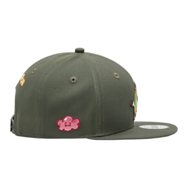New Era Cotton Baseball Caps Kids' Green-3