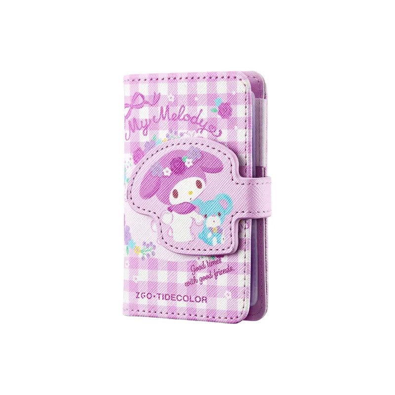 Zgo Sanrio, My Melody Collection PU Card Holder Regular Women's Pink-4