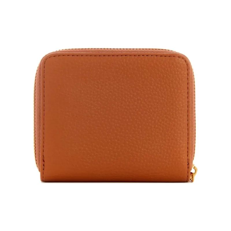 GUESS Artificial Leather Wallet Small Size Women's Brandy Color-1