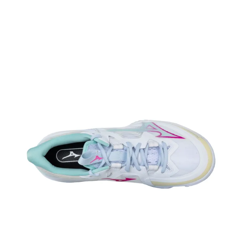 Mizuno Wave Rider Neo 2 'White Pink Blue'-3