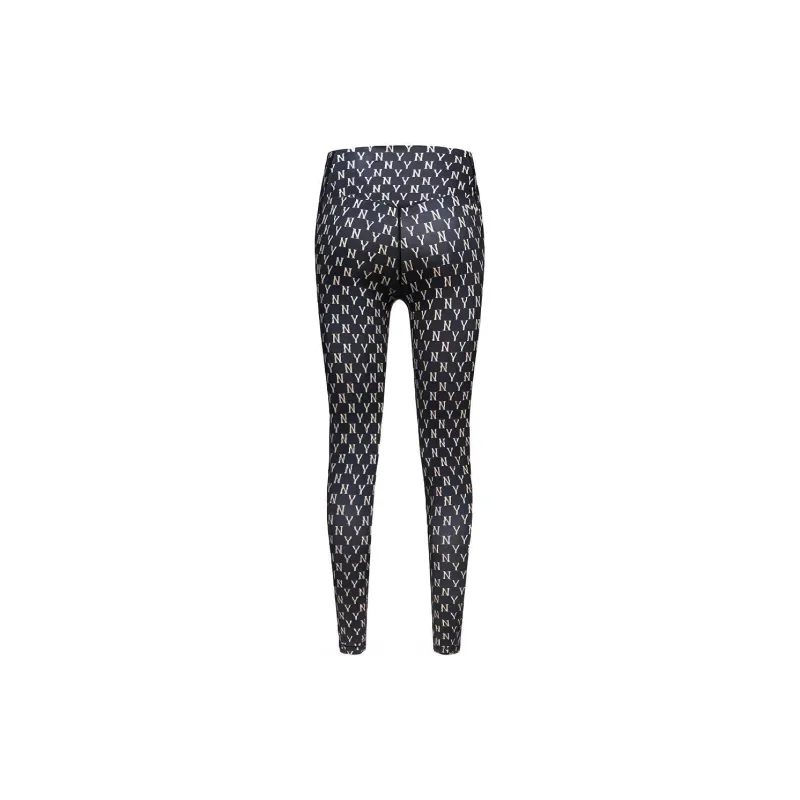 MLB Mlb Old Flower Athletic Trousers Women's Black-1