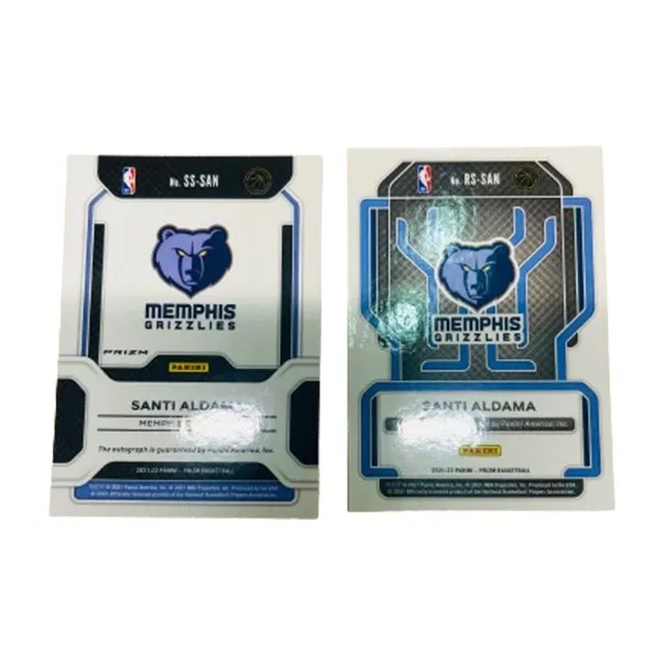 PANINI Santi Aldama Star Card Pass Sports Cards 2 Pcs-1
