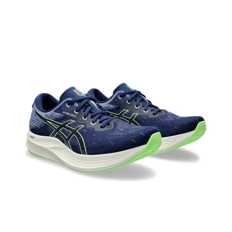 Asics Evoride Speed 2 Blue Expanse Illuminate Green-2