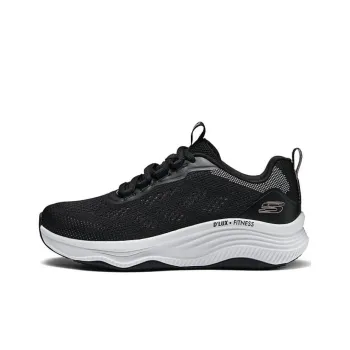 Skechers Slip Resistant Breathable Abrasion Resistant Lightweight Low Top Casual Shoes Women's Black