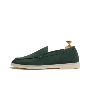SCAROSSO Ludovica Suede Loafers Women's