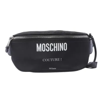 MOSCHINO Logo Plaque Belt Bag