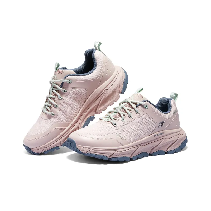 Skechers OUTDOOR Cushioned Wear Resistant Support Low Top Casual Shoes Women's Rose Red-3