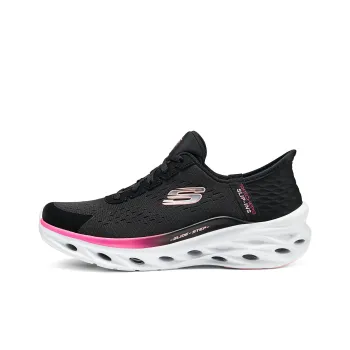 Skechers Hands Free Slip Ins Cushioning Wear Resistant Balance Low Top Running Shoes Women's Black