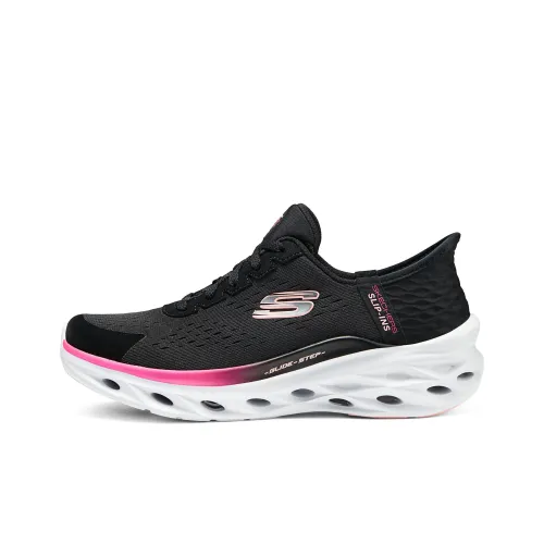 Skechers Hands Free Slip Ins Cushioning Wear Resistant Balance Low Top Running Shoes Women's Black