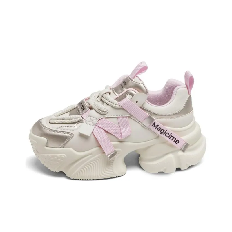AGSDON Low-Top Chunky Sneakers 5.5cm Women's-6