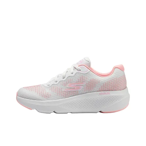 Skechers Cushioned Wear Resistant Lightweight Low Top NVGY pentru Women's White Pink
