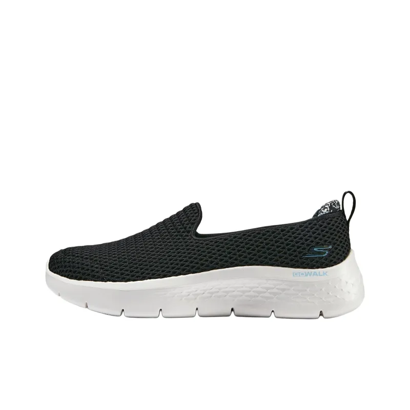 Skechers Cushioning, Wear Resistant Low Top Casual Shoes Women's Black Turquoise-0