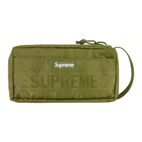 Supreme SS19 Toiletry Bags Olive Green