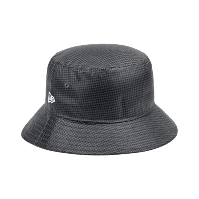 New Era Polyester Bucket Hats Unisex Black-1