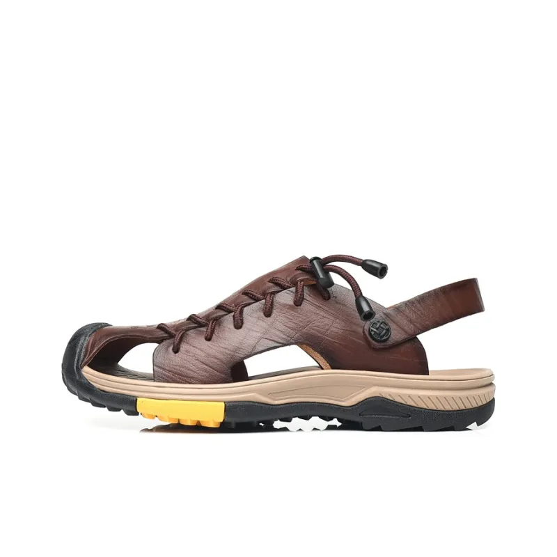 Season Ram River Trekking Shoes Men Dark Brown/Light Brown-0
