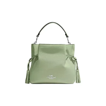 COACH Andy Pebbled Leather Shoulder Bag, Crossbody Bag Women's Pistachio