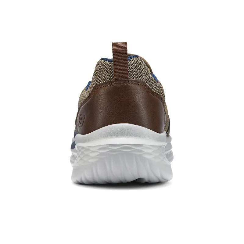 Skechers Coverage Low Top Casual Shoes Men's Taupe-4