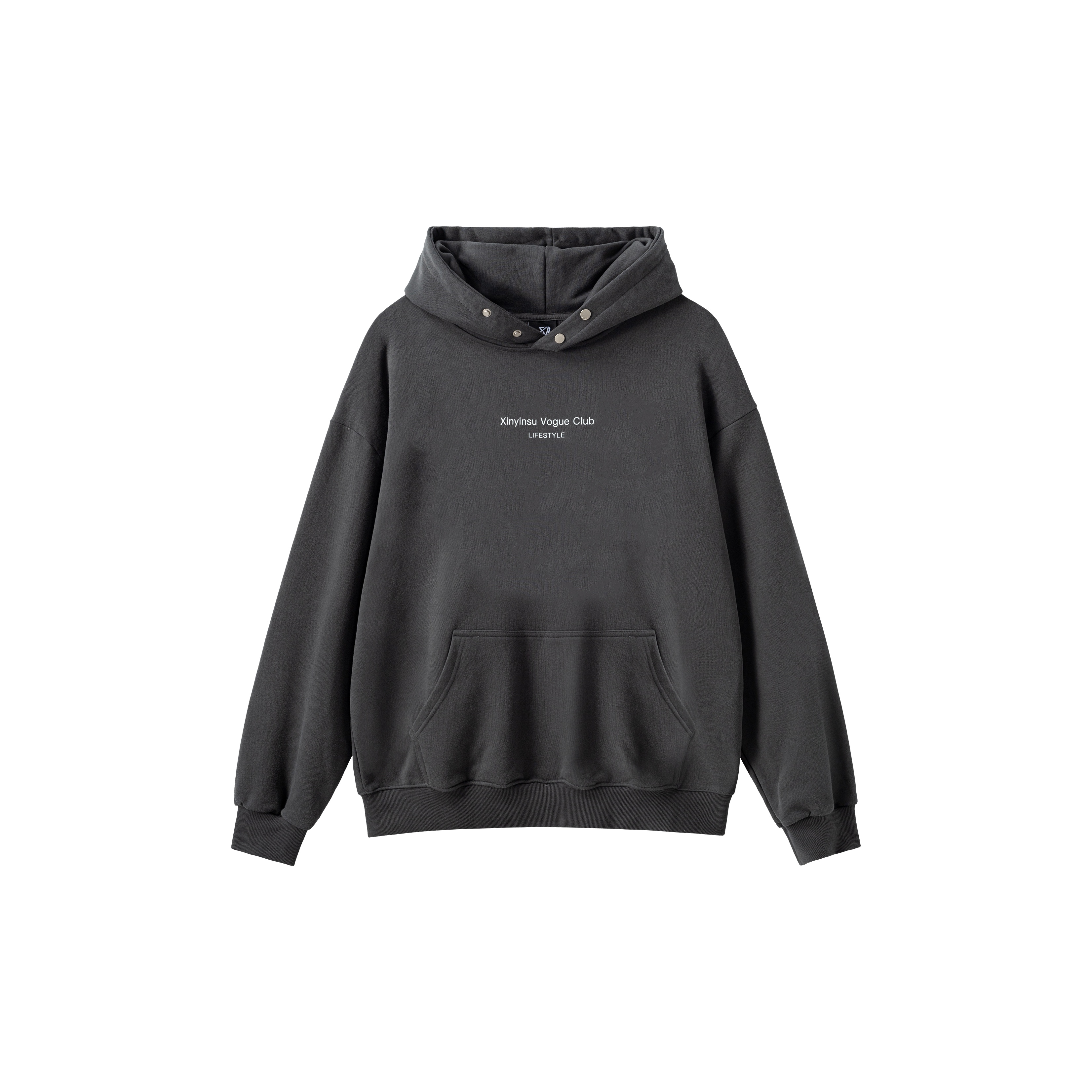 XINYINSU Sweatshirt Unisex Black Black XL - POIZON