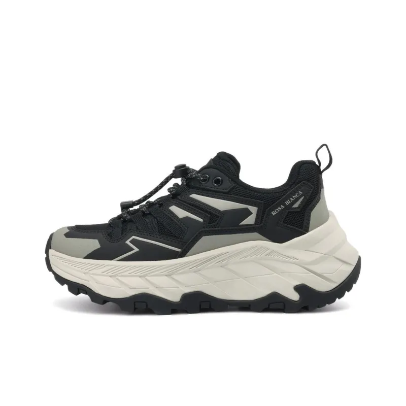 Rosa Bianca Breathable Lightweight Height Increasing Low-Top Chunky Sneakers Women's-0