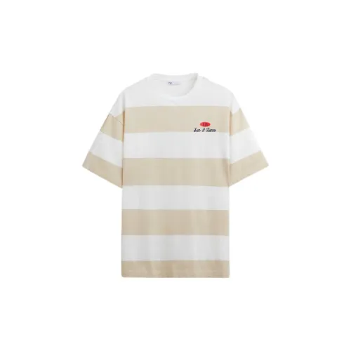 ZARA T-Shirts Men Beige