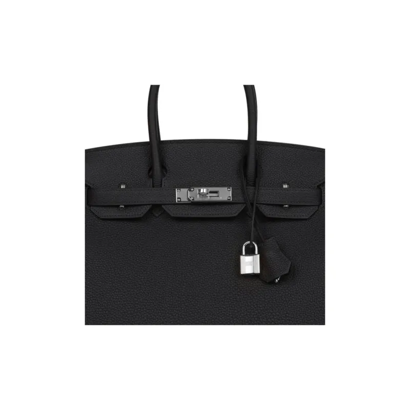 HERMES Birkin Togo Leather With Swift Leather Accents 3-in-1 Birkin Bag Handbags Women's Tweed/sailor Blue-1