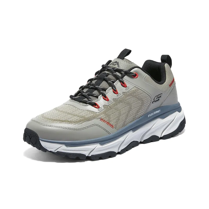 Skechers OUTDOOR Cushioning Wear Resistant Low Top Casual Shoes Men's Gray-2