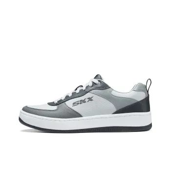 Skechers Low Top Skateboard Shoes Men's Gray