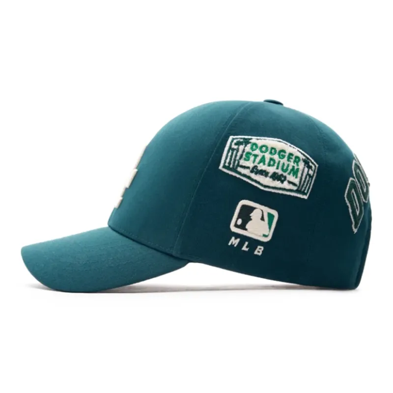 MLB Polyester Cotton Baseball Caps Unisex Green-1