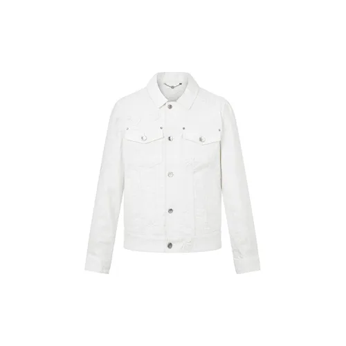 RARE Denim Jackets Men White