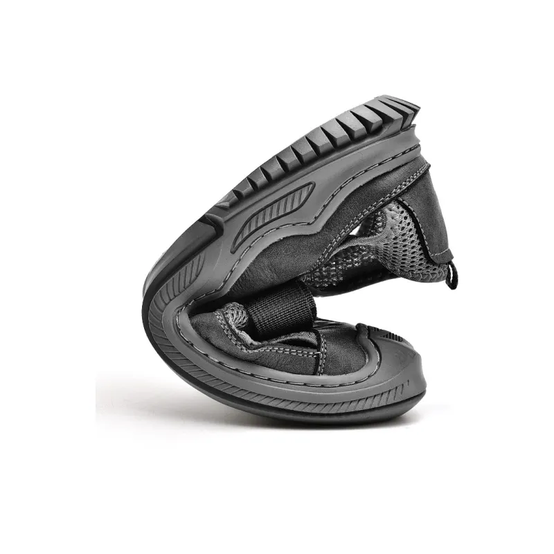 Season Ram River Trekking Shoes Men Gray, Black-5