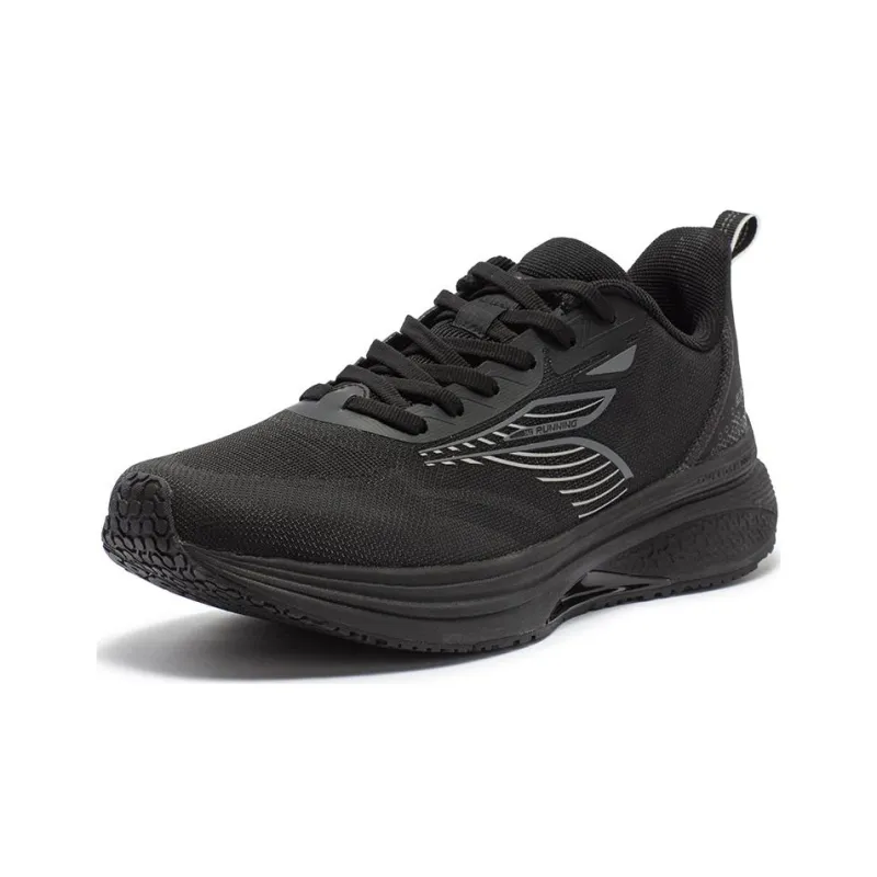 361° Titan Lite SE Cushioning Wear Resistant Low Top Running Shoes Men's Black Gray-1