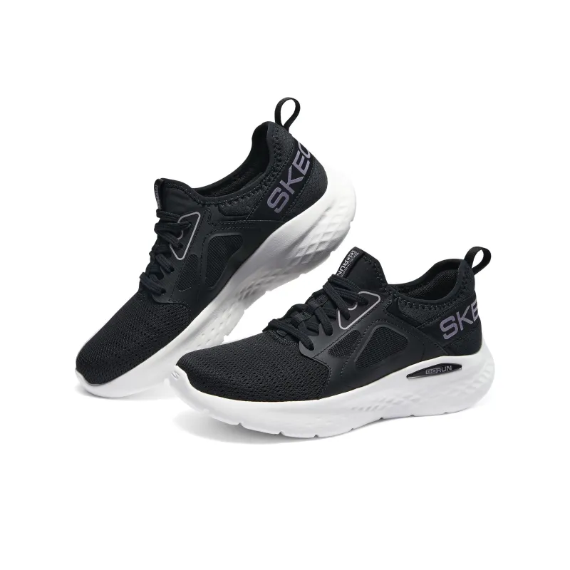 Skechers Go Run Lite Low Top Running Shoes Women's Black-3