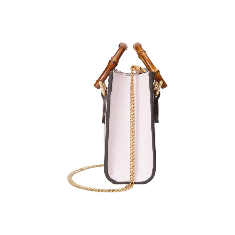 GUCCI Diana Leather Shoulder Bag, Crossbody Bag, Handbag Extra Mini Women's Light Pink-2