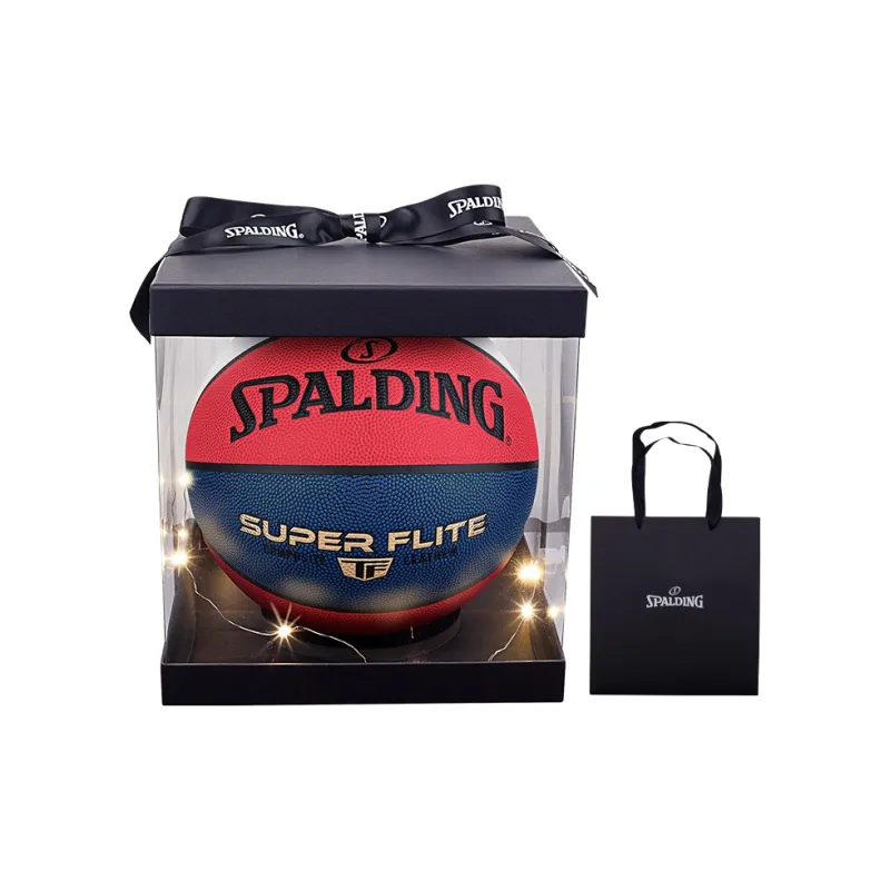 SPALDING TF Excellence Series PU Basketball Red Blue White Size 5 Training Kids'-1