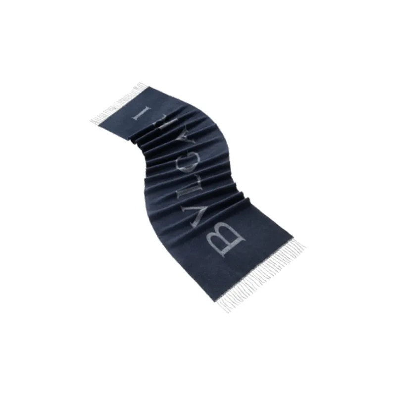 BVLGARI Knit Scarves Women's Dark Blue-1