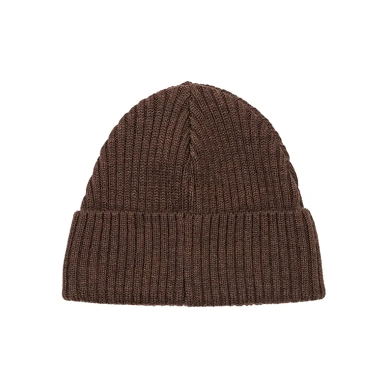 New Era Wool Beanies Unisex Brown-3