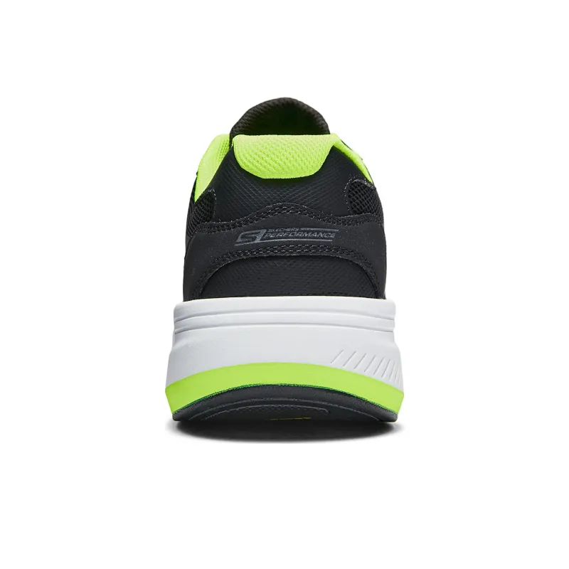 Skechers Go Run Pulse Cushioning Wear Resistant Low Top Running Shoes Men's Black-4