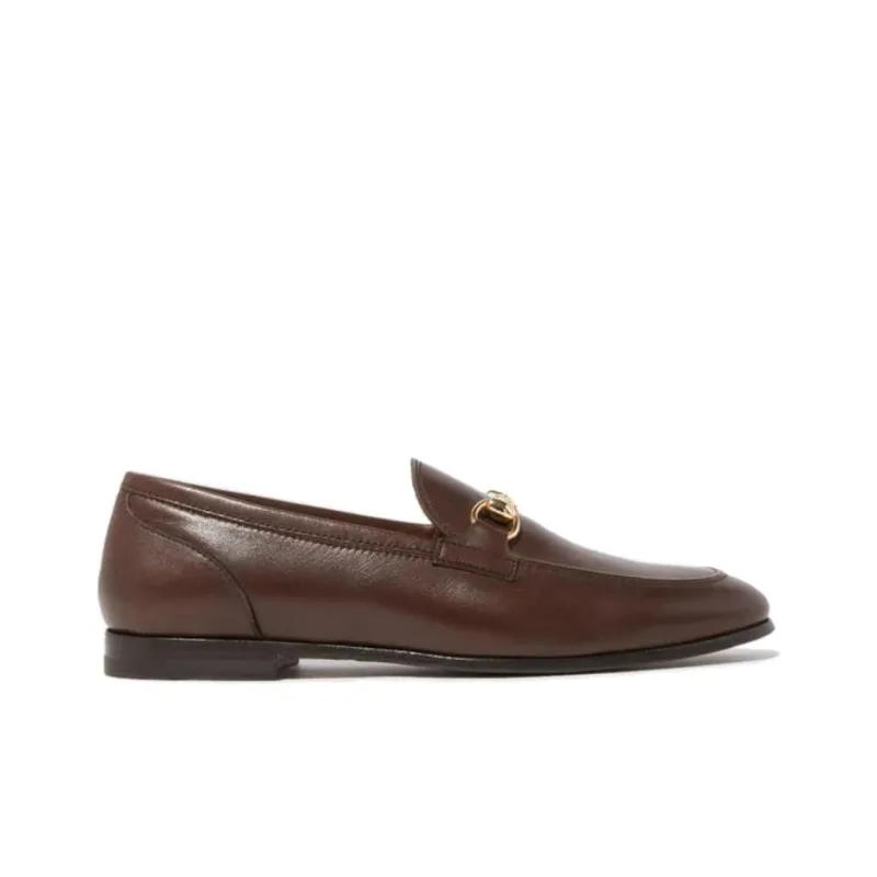 SCAROSSO Alessandra Almond Toe Loafers Women's-1